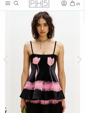 TULIP NEEDLE PUNCH TANK TOP